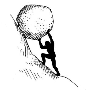 image of Sisyphus
