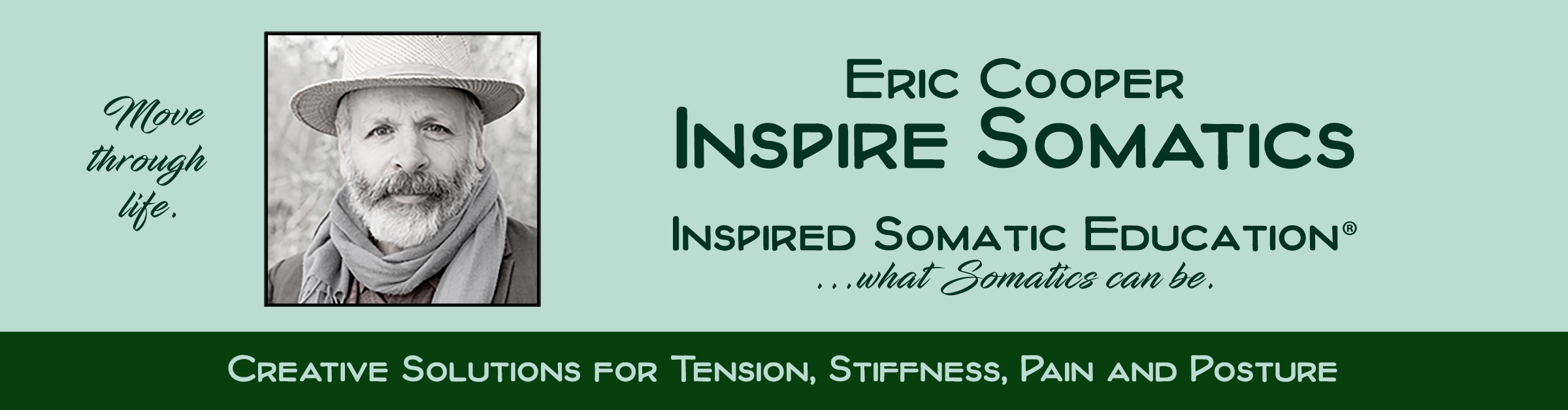 Eric Cooper Somatics Inspire Somatics website banner image