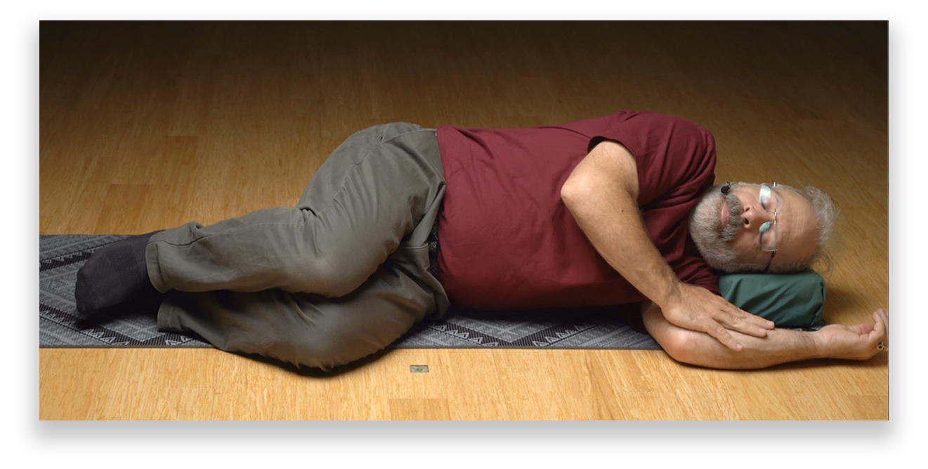 side lying after Somatic Movement